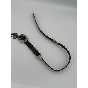 BRIGHTON BELT - REVERSIBLE! - BROWN & Black Sz 26 Excellent Condition!
